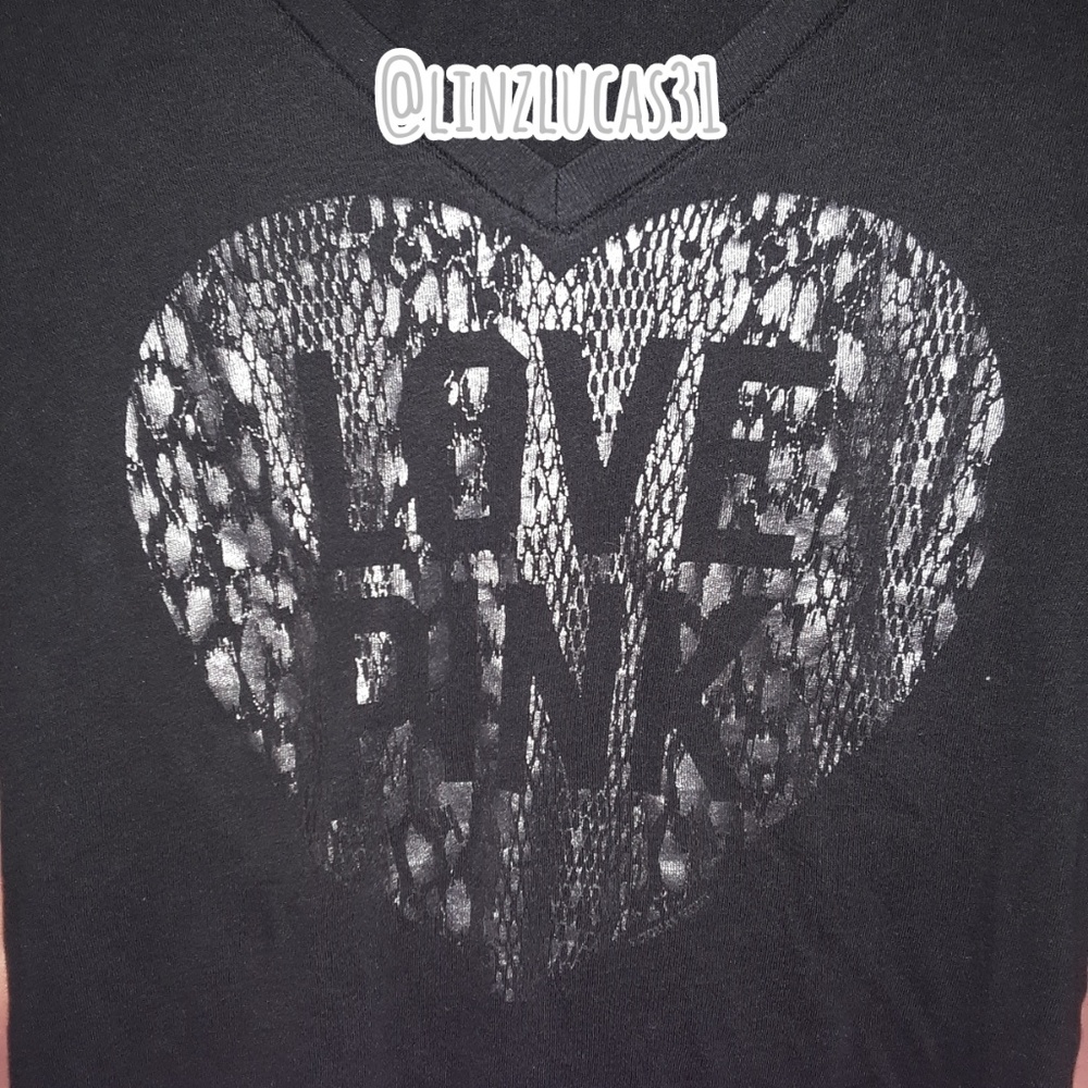 PINK VICTORIA SECRET SZS tshirt, EUC